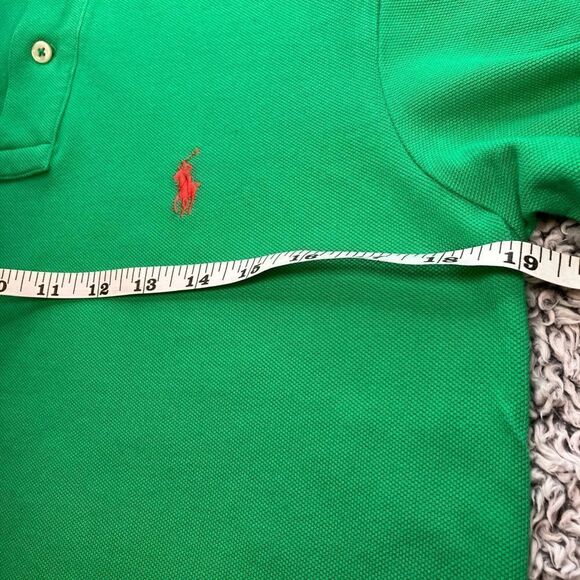Polo Ralph Lauren XS Unisex Classic Fit Solid Cotton Mesh Polo Shirt - Picture 6 of 11